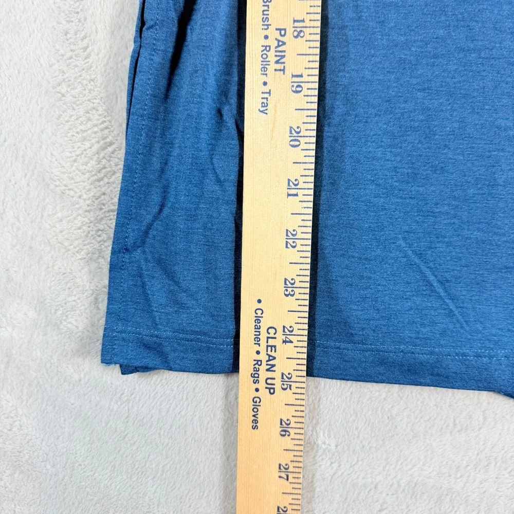 Nike Yoga Dri-FIT Long Sleeve Shirt Blue Women XS CJ9324-432 NWT